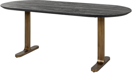 Richmond Interiors Richmond Ovale Eettafel 'Revelin' Mangohout, 200 x 90cm - 200 x 90 cm