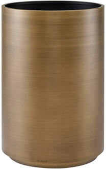 Richmond Interiors Richmond Plantenbak 'Dira' Ø50cm, kleur Brushed Gold - 50 cm