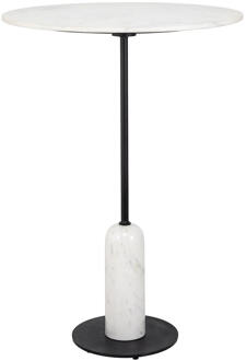 Richmond Interiors Richmond Ronde Bartafel 'Jagger' Marmer, 75cm Wit - 75 cm
