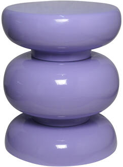 Richmond Interiors Richmond Ronde Bijzettafel 'Jari' 35cm, kleur Paars
