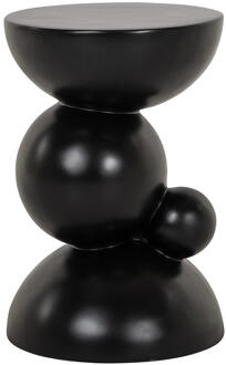 Richmond Interiors Richmond Ronde Bijzettafel 'Jing' 35cm Zwart