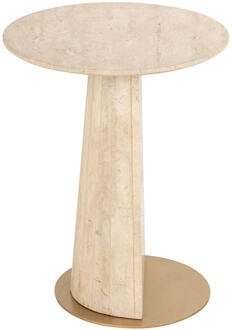 Richmond Interiors Richmond Ronde Bijzettafel 'Kibo' Marmer, 45cm