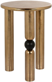 Richmond Interiors Richmond Ronde Bijzettafel 'Marshall' 38cm, kleur Goud
