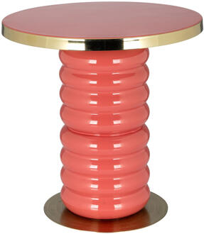 Richmond Interiors Richmond Ronde Bijzettafel 'Shirin' 40cm Roze