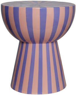 Richmond Interiors Richmond Ronde Bijzettafel 'Valeria' 34cm Roze