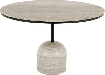 Richmond Interiors Richmond Ronde Eettafel 'Duncan' Marmer, 120cm Wit