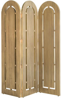 Richmond Interiors Richmond Roomdivider 'Macallen' 182 x 150cm, kleur Brushed Gold