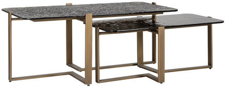 Richmond Interiors Richmond Salontafel 'Sterling' Set van 2 stuks