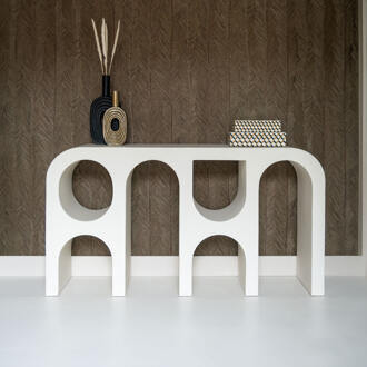 Richmond Interiors Richmond Sidetable 'Bloomstone' 150 x 35cm, kleur Wit