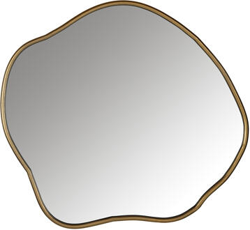 Richmond Interiors Richmond Spiegel 'Allyson' organisch 79 x 88 cm, kleur Brushed Gold