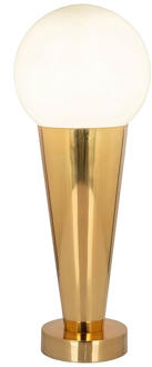 Richmond Interiors Richmond Tafellamp 'Cone' 51cm hoog, kleur Goud