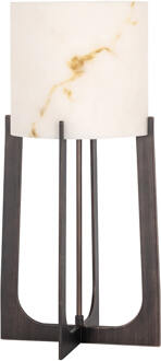 Richmond Interiors Richmond Tafellamp 'Loura' Marmerlook, 57cm - 57 cm