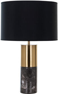 Richmond Interiors Richmond Tafellamp 'Nyo' Marmer en metaal, kleur Zwart