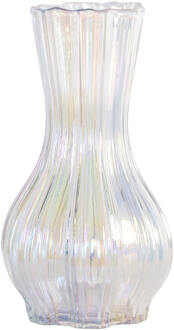 Richmond Interiors Richmond Vaas 'Cracy' Iriserend, 14cm breed - 14 cm