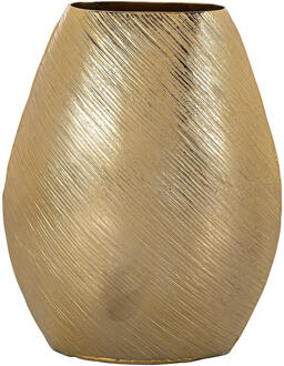 Richmond Interiors Richmond Vaas 'Evey' 30cm hoog, kleur Goud - 30 cm