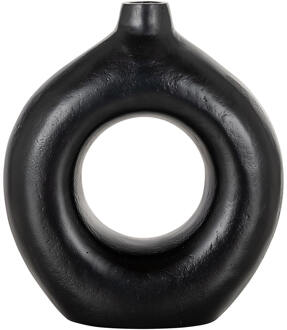 Richmond Interiors Richmond Vaas 'Felice' 22cm hoog, kleur Zwart - 22 cm