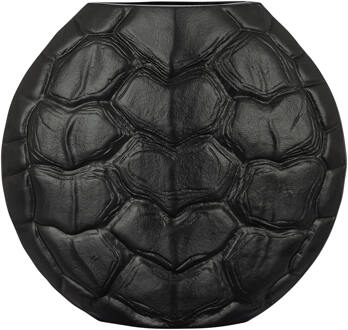 Richmond Interiors Richmond Vaas 'Ines' 30cm hoog, kleur Zwart - 30 cm