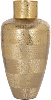 Richmond Interiors Richmond Vaas 'Joah' 39cm hoog, kleur Goud - 39 cm