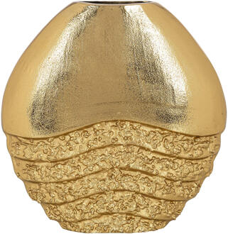Richmond Interiors Richmond Vaas 'Roxy' 30cm hoog Goud - 30 cm