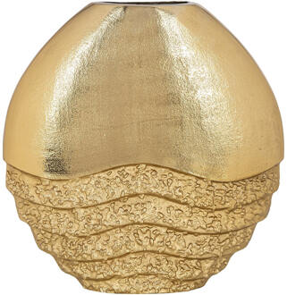 Richmond Interiors Richmond Vaas 'Roxy' 35cm hoog Goud - 35 cm