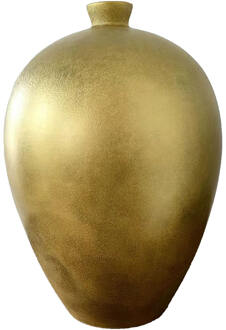 Richmond Interiors Richmond Vaas 'Shirley' 25cm, kleur Goud - 25 cm
