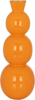 Richmond Interiors Richmond Vaas 'Sorrel' 48cm hoog, kleur Oranje - 48 cm