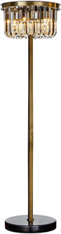 Richmond Interiors Richmond Vloerlamp 'Dagmar' 150cm, kleur Brons
