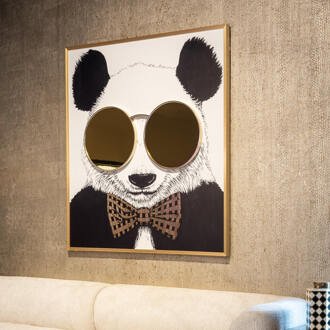 Richmond Interiors Richmond Wall Art 'Shiny Panda' 130 x 118cm