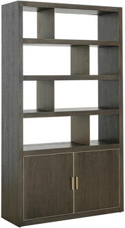 Richmond Interiors Richmond Wandkast 'Rivertree' Eiken, 210 x 120cm Bruin