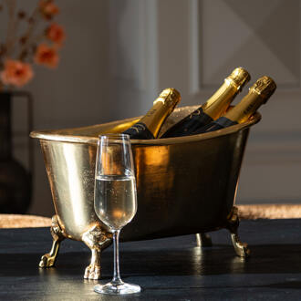 Richmond Interiors Richmond Wijnkoeler 'Chiara' kleur Goud