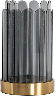 Richmond Interiors Richmond Windlicht 'Daisey' 40cm, kleur Smoke - 40 cm