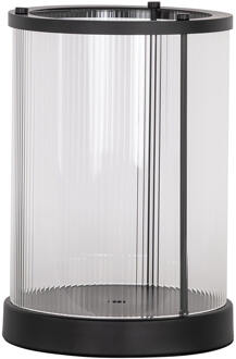 Richmond Interiors Richmond Windlicht 'Dayene' 27cm, kleur Zwart - 27 cm