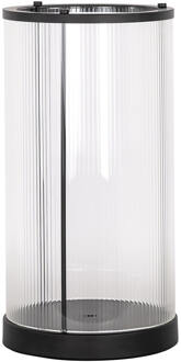 Richmond Interiors Richmond Windlicht 'Dayene' 40cm, kleur Zwart - 40 cm