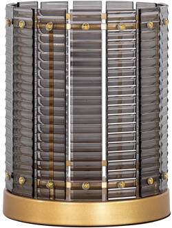 Richmond Interiors Richmond Windlicht 'Daylin' 27cm, kleur Smoke - 27 cm