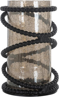 Richmond Interiors Richmond Windlicht 'Edison' Glas, 31cm hoog