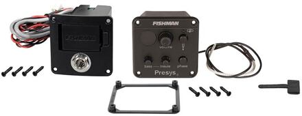 Richwood PSY-BAA-AAA replacement part Fishman Presys II preamp with pickup, battery box and jack output