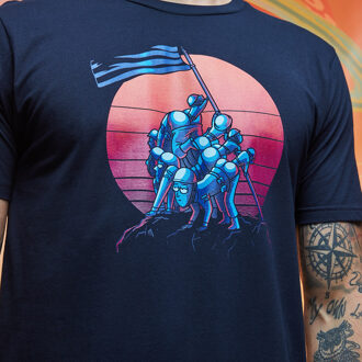 Rick and Morty Hamster Butts t-shirt - Navy - S