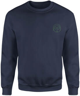 Rick and Morty Morty Embroidered Unisex Sweatshirt - Navy - L