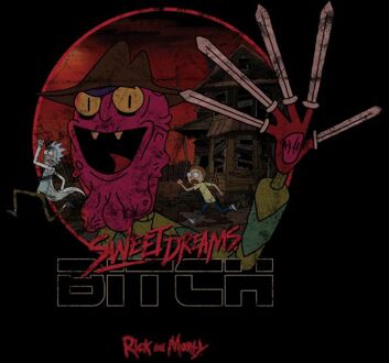 Rick and Morty Nightmare On Scary Street t-shirt - Zwart - L