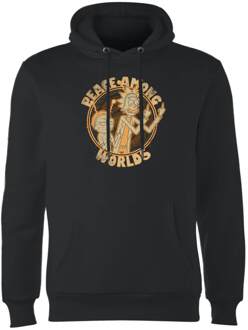 Rick and Morty Peace Among Worlds Hoodie - Zwart - S