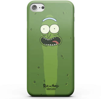 Rick and Morty Pickle Rick Telefoonhoesje (Samsung en iPhone) - iPhone 7 - Snap case - mat