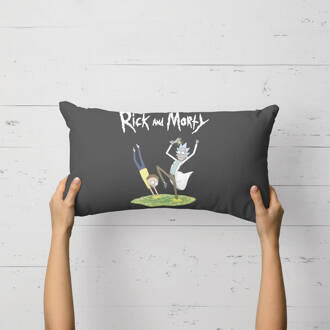 Rick And Morty Portal Rectangular Cushion - Soft Touch