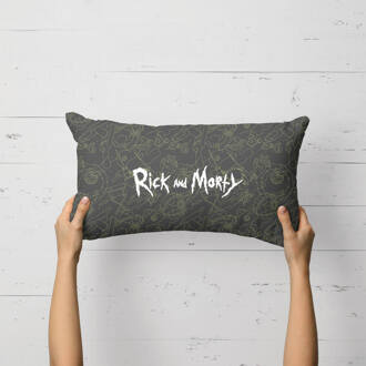 Rick And Morty Rectangular Cushion - Soft Touch