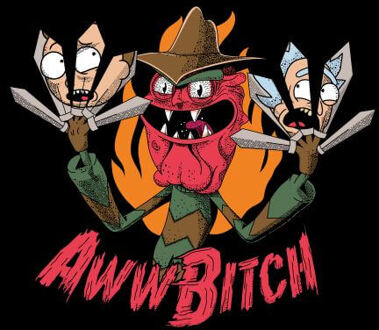 Rick and Morty Scary Terry Dames T-shirt - Zwart - 3XL