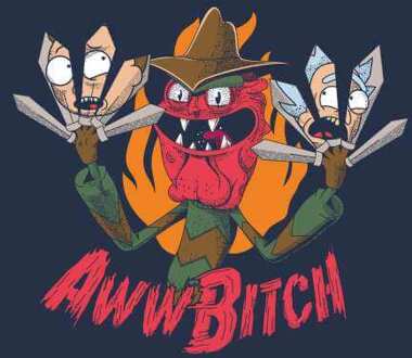 Rick and Morty Scary Terry Hoodie - Navy - XXL