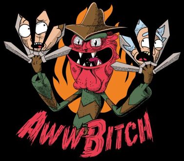 Rick and Morty Scary Terry T-shirt - Zwart - M