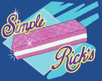 Rick and Morty Simple Ricks T-shirt - Blauw - XL