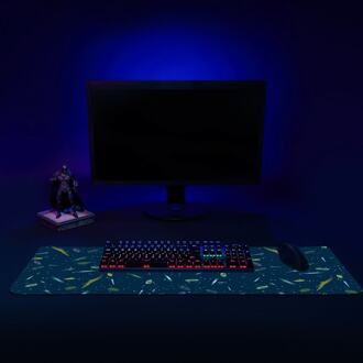 Rick and Morty Space Background Gaming Mouse Mat - Large