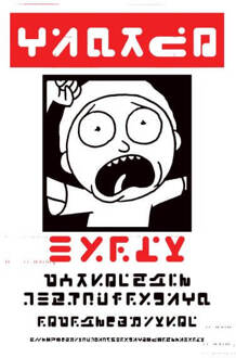 Rick and Morty Wanted Morty Dames T-shirt - Wit - L