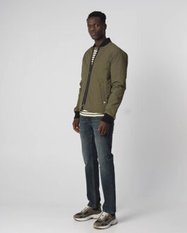 Rickon gewatteerde jas Groen - L